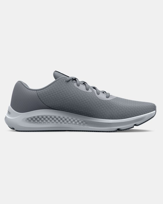 Men's UA Charged Pursuit 3 Running Shoes in Gray image number 6